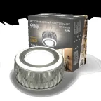 Светильник точечный встраиваемый Backlight BL095 Кругл. Хром/Белый, Gu5.3, 3W, LED 3000K | BL095 | Gauss