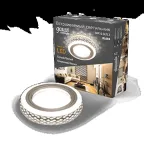 Светильник точечный встраиваемый Backlight BL083 Кругл. Белый/Белый, Gu5.3, 3W, LED 3000K | BL083 | Gauss