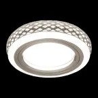Светильник точечный встраиваемый Backlight BL083 Кругл. Белый/Белый, Gu5.3, 3W, LED 3000K | BL083 | Gauss