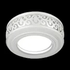 Светильник точечный встраиваемый Backlight BL090 Кругл. Белый/Белый, Gu5.3, 3W, LED 3000K | BL090 | Gauss