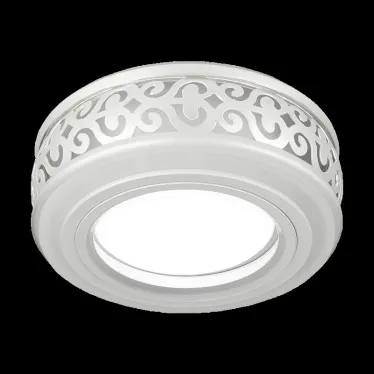 Светильник точечный встраиваемый Backlight BL090 Кругл. Белый/Белый, Gu5.3, 3W, LED 3000K | BL090 | Gauss