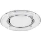 Светильник встраиваемый с белой LED подсветкой CD4039 потолочный GX53 без лампы, белый матовый, хром | 40506 | Feron