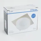 Светильник встраиваемый DL2901 потолочный MR16 G5.3 хром | 41140 | Feron
