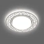Светильник потолочный встраиваемый под лампу GX53 CD9902 20LED*2835 SMD 4000K, 15W GX53, без лампы, белый | 32938 | FERON