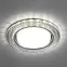 Светильник потолочный встраиваемый под лампу GX53 CD4033 20LED*2835 SMD 4000K, 15W GX53, без лампы, прозрачный, хром | 32997 | FERON