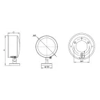 Прожектор светодиодный архитектурный накладной GLOSS LED 5 D8 4000K 5 Вт IP65 | 1101800020 | Световые Технологии