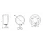Прожектор светодиодный архитектурный накладной GLOSS LED 5 D30 2700K 5 Вт IP65 | 1101800030 | Световые Технологии