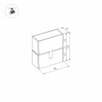 Светильник MAG-LASER-FOLD-45-S84-3W Day4000 (BK, 15 deg, 24V) | 027625 | Arlight
