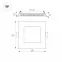 Светильник DL-120x120M-9W Warm White | 020127 | Arlight