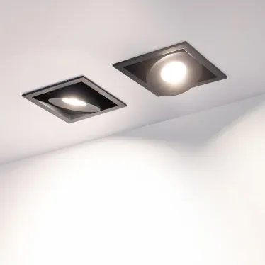 Светильник CL-SIMPLE-S80x80-9W Day4000 (BK, 45 deg) | 026875 | Arlight