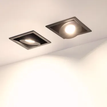 Светильник CL-SIMPLE-S80x80-9W Warm3000 (BK, 45 deg) | 028149 | Arlight