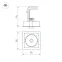Светильник CL-SIMPLE-S80x80-9W Warm3000 (BK, 45 deg) | 028149 | Arlight