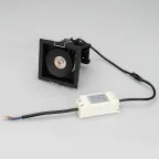 Светильник CL-SIMPLE-S80x80-9W Warm3000 (BK, 45 deg) | 028149 | Arlight