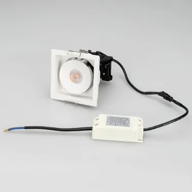 Светильник CL-SIMPLE-S80x80-9W Day4000 (WH, 45 deg) | 028148 | Arlight