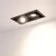 Светильник CL-SIMPLE-S148x80-2x9W Warm3000 (BK, 45 deg) | 028151 | Arlight