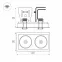 Светильник CL-SIMPLE-S148x80-2x9W Warm3000 (BK, 45 deg) | 028151 | Arlight