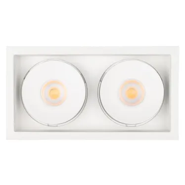 Светильник CL-SIMPLE-S148x80-2x9W Day4000 (WH, 45 deg) | 028150 | Arlight