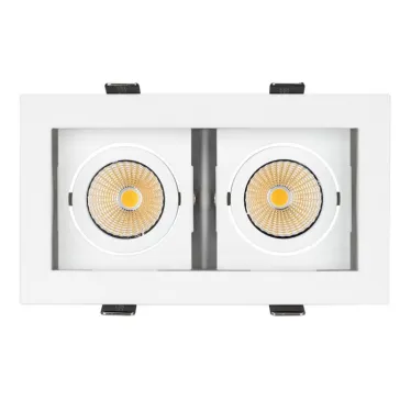 Светильник CL-KARDAN-S180x102-2x9W White (WH, 38 deg) | 024128 | Arlight