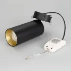 Светильник SP-POLO-BUILT-R65-8W Warm3000 (BK-GD, 40 deg) | 027254 | Arlight