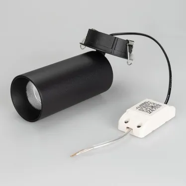 Светильник SP-POLO-BUILT-R65-8W Warm3000 (BK-BK, 40 deg) | 027252 | Arlight