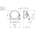 Прожектор  MVF403 MHN-SA2000W A1 SI | 910925431612 | Philips