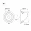 Светильник LTD-EXPLORER-R100-12W Day4000 (WH, 38 deg) | 024027 | Arlight