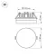 Светильник LTD-80R-Opal-Roll 5W Warm White | 020809 | Arlight