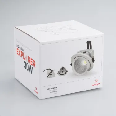 Светильник LTD-150WH-EXPLORER-30W Day White 38deg | 023683 | Arlight
