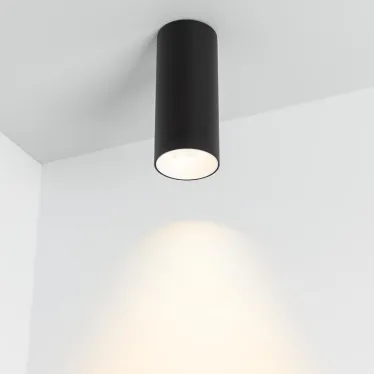 Светильник SP-POLO-SURFACE-R65-8W Warm3000 (BK-WH, 40 deg) | 027507 | Arlight