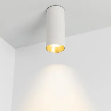 Светильник SP-POLO-SURFACE-R65-8W Day4000 (WH-GD, 40 deg) | 027505 | Arlight