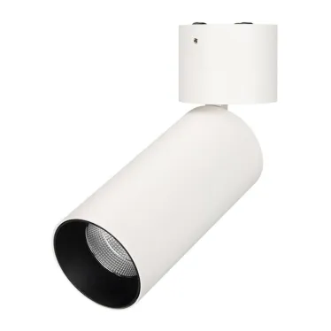 Светильник SP-POLO-SURFACE-FLAP-R65-8W Warm3000 (WH-BK, 40 deg) | 027533 | Arlight