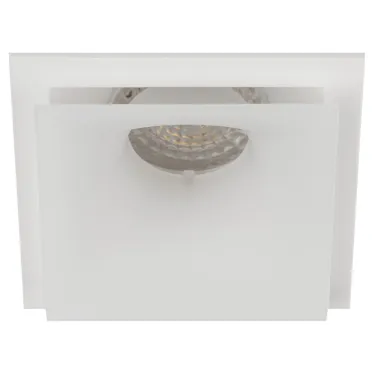Светильник встраиваемый декоративный KL102 WH MR16 GU5.3 белый