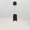 Светильник подвесной SP-POLO-R85-2-15W Warm White 40deg (Black, Gold Ring) | 022960 | Arlight