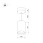 Светильник подвесной SP-POLO-R85-2-15W Day White 40deg (Black, White Ring) | 022961 | Arlight