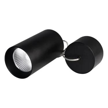 Светильник подвесной SP-POLO-R85-2-15W Day White 40deg (Black, Black Ring) | 022956 | Arlight