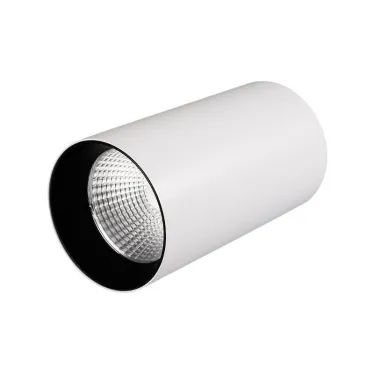 Светильник накладной SP-POLO-R85-1-15W Day White 40deg (White, Black Ring) | 022939 | Arlight