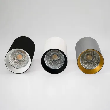 Светильник накладной SP-POLO-R85-1-15W Day White 40deg (Black, White Ring) | 022954 | Arlight