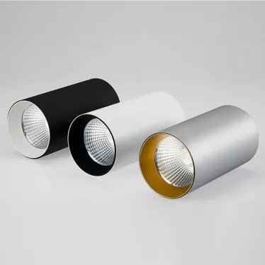 Светильник накладной SP-POLO-R85-1-15W Day White 40deg (Black, White Ring) | 022954 | Arlight