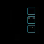 Светильник светодиодный накладной/подвесной HD044 12W (белый/белый) 4100K 79*100мм 1/20 | HD044 | Gauss