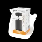 Светильник светодиодный накладной/подвесной HD038 12W (черный/черный) 3000K 79*100мм 1/20 | HD038 | Gauss
