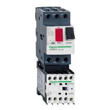 Пускатель магнитный 6А - 24B GV2-ME06 1-1.6А GV2MEK1