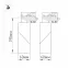Светильник LGD-TWIST-TRACK-4TR-S60x60-12W Day4000 (WH-BK, 30 deg) (Arlight, IP40 Металл, 3 года) | 026763(1) | Arlight
