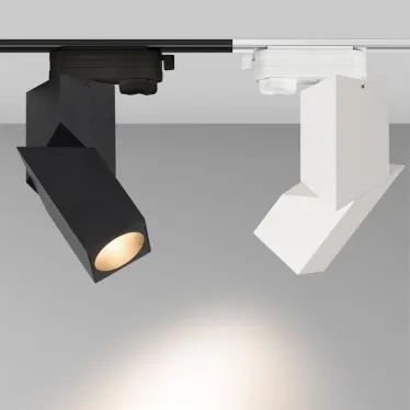 Светильник LGD-TWIST-TRACK-4TR-S60x60-12W Day4000 (WH-BK, 30 deg) (Arlight, IP40 Металл, 3 года) | 026763(1) | Arlight