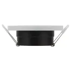 Светильник встраиваемый декоративный DK90 WH/BK MR16/GU5.3 белый/черный | Б0054359 | ЭРА