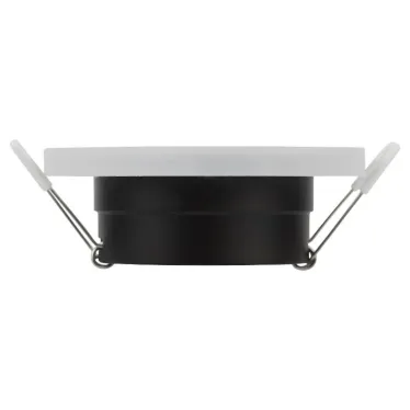 Светильник встраиваемый декоративный DK90 WH/BK MR16/GU5.3 белый/черный | Б0054359 | ЭРА
