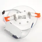 Светильник светодиодный встраиваемый декоративный AL2440, 6W, 480 Lm, 4000К и подсветка 4000К, белый | 29593 | FERON