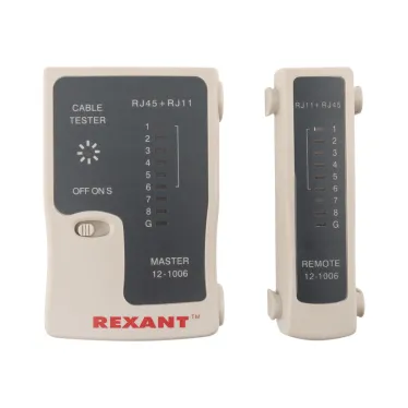 Тестер кабеля RJ-45+RJ-11 468,