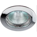 Светильник встраиваемый литой под лампу KL1 CH /1 MR16,12V, 50W хром (100/2100) | Б0048967 | ЭРА