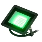 Прожектор светодиодный уличный ДО 30Вт зеленое свечение 3000лм IP65 LPR-025-GREEN-030