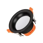 Светильник MS-BLIZZARD-BUILT-R90-6W Warm3000 (BK, 100 deg, 230V) ( IP20 Металл, 3 года) |036610 | Arlight
